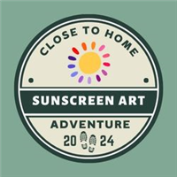Sunscreen Art Mission Badge Badge