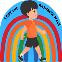 I Spy Rainbow Walk Badge