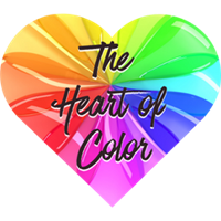 Heart of Color Badge Badge